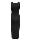 ONLEA S/L LONG SLIT DRESS JRS