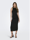 ONLEA S/L LONG SLIT DRESS JRS