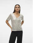 VMELLEN SS V-NECK TOP JRS
