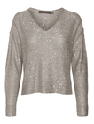VMLEILANI NEW LS V-NECK PULLOVER REP