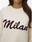 VMBOOM LS O-NECK TEXT PULLOVER NOOS