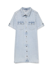 VMJENNIE SS SHORT DENIM DRESS GA NOOS