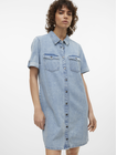 VMJENNIE SS SHORT DENIM DRESS GA NOOS