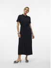 VMEASY JOY S/S LONG SHIRT DRESS WVN GA