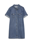 VMJENNIE SS SHORT DENIM DRESS GA NOOS