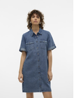 VMJENNIE SS SHORT DENIM DRESS GA NOOS