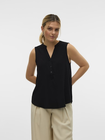 VMBELLA SL V-NECK TOP WVN GA NOOS