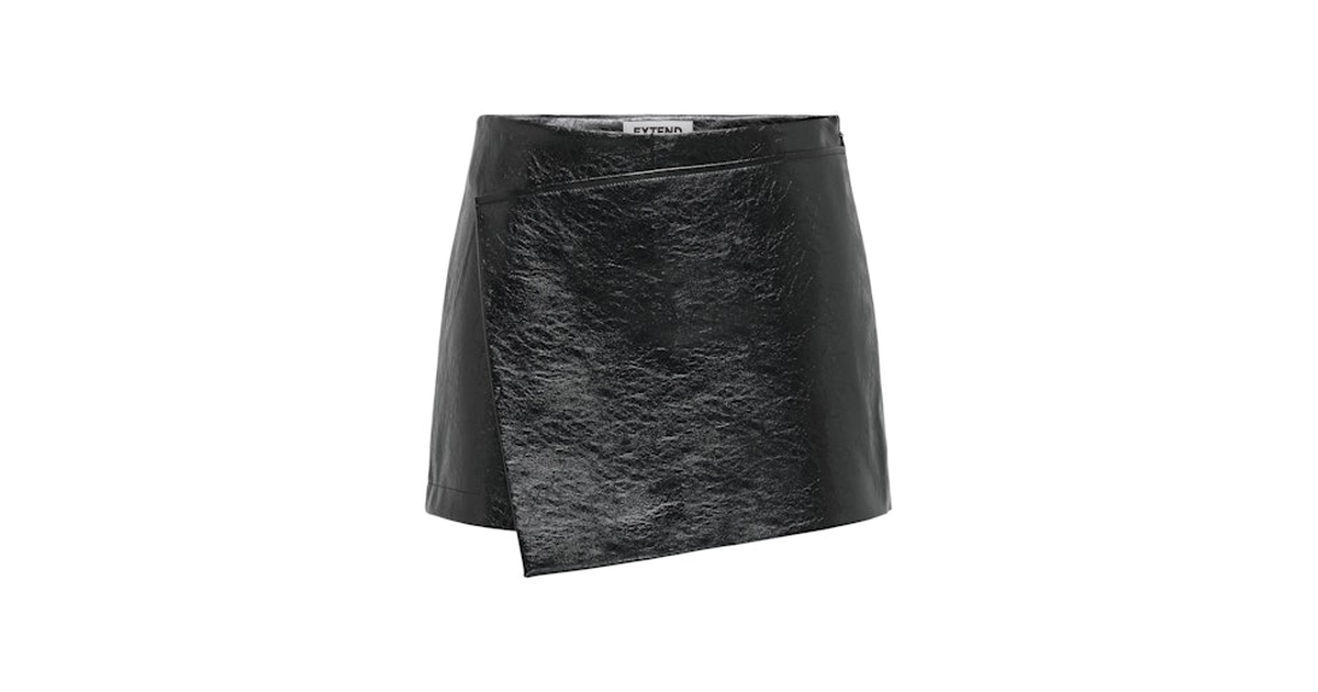 ONLREBEL HW FAUX LEATHER SKORT XT PNT | VMO Athens