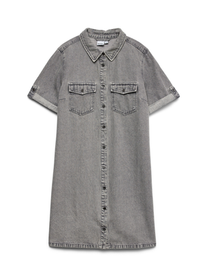 VMJENNIE SS SHORT DENIM DRESS GA NOOS