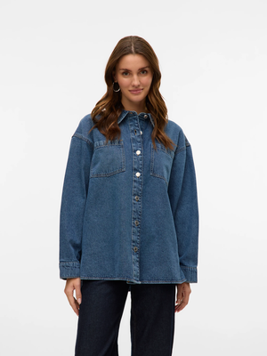VMJENNIE LS OVERSIZE DENIM SHIRT GA NOOS