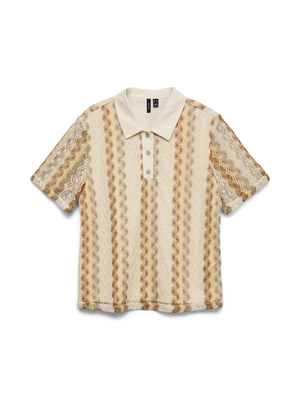 VMTERESA SS POLO TOP JRS GA
