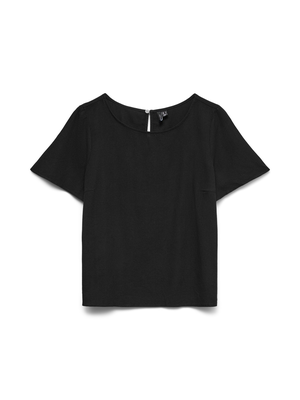 VMMYMILO SS O-NECK TOP WVN GA BOO