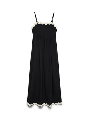 VMJENNA SINGLET ANKLE DRESS WVN BTQ GA