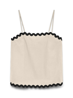 VMJENNA SINGLET TOP WVN BTQ GA