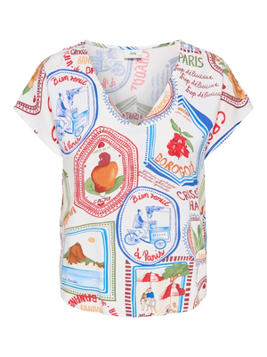 JDYSTAR SEZEN LIFE S/S TOP WVN DIA