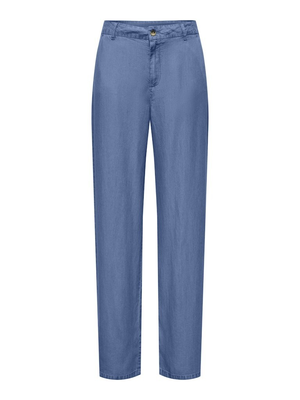 ONLCHARIS LIFE MW STRAIGHT PANTS WVN CC