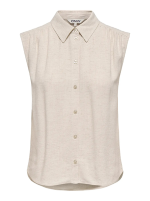 ONLSIESTA S/L LINEN BL SHIRT PNT NOOS