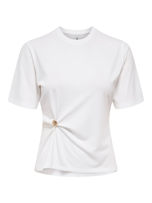 ONLELENA S/S DETAIL T-SHIRT SUD JRS
