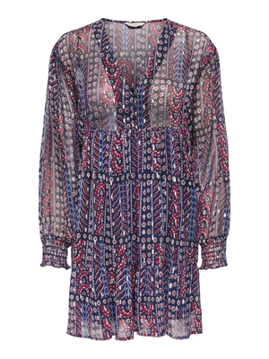 ONLSIRA L/S SHORT DRESS WVN