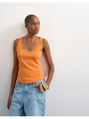 TSBRITT SL RIB SCOOP CURVE HEM VEST JRS