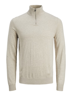 JJEEMIL KNIT HALF ZIP NOOS