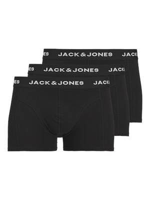 JACANTHONY TRUNKS 3 PACK BLACK
