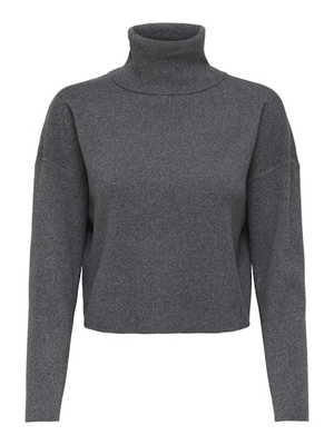 ONLAMA LIFE LS RIB ROLLNECK CC KNT