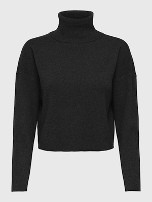 ONLAMA LIFE LS RIB ROLLNECK CC KNT