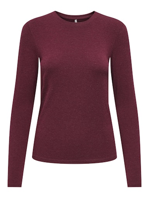 ONLSIA L/S O-NECK TOP BOX JRS