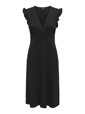 ONLMAY LIFE S/L WRAP MIDI DRESS JRS