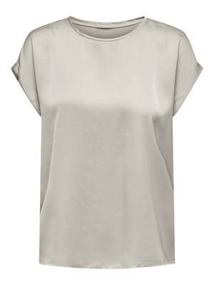 ONLLIEKE S/S SATIN MIX TOP WVN NOOS