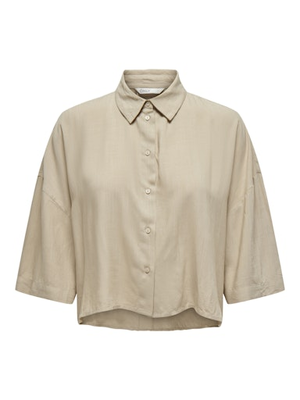 ONLASTRID LIFE 2/4 CROP SHIRT WVN NOOS