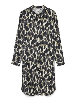 VMFANINI L/S BLK SHIRT DRESS WVN BTQ GA