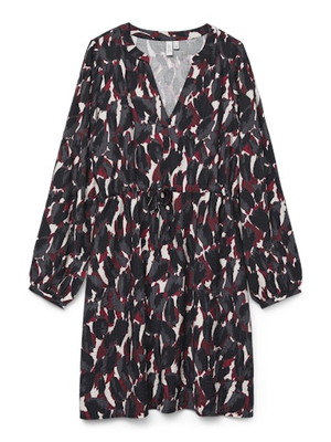 VMFANINI L/S SHORT DRESS WVN BTQ GA