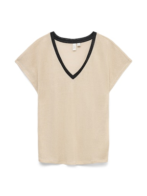 VMGITA S/S TOP JRS BTQ