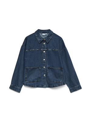 VMJAMIE LS DENIM STUD SHIRT VI3525