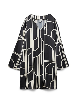 VMHADLEY L/S SHORT DRESS WVN BTQ GA