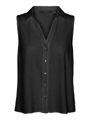 VMMYMILO SL V-NECK SHIRT WVN  GA