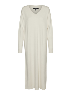 VMGOLD LS V-NECK 7/8 DRESS GA