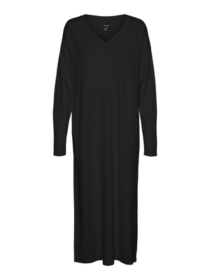 VMGOLD LS V-NECK 7/8 DRESS GA