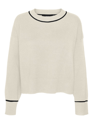 VMSABA LS O-NECK CONTRAST PULLOVER LCS