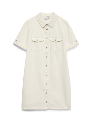 VMJENNIE SS SHORT DENIM DRESS GA NOOS