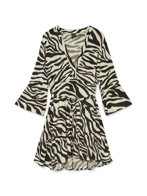 VMMELBA 3/4 SHORT BELT DRESS WVN GA NOOS