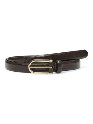 VMBECCA COATED BELT CROCO
