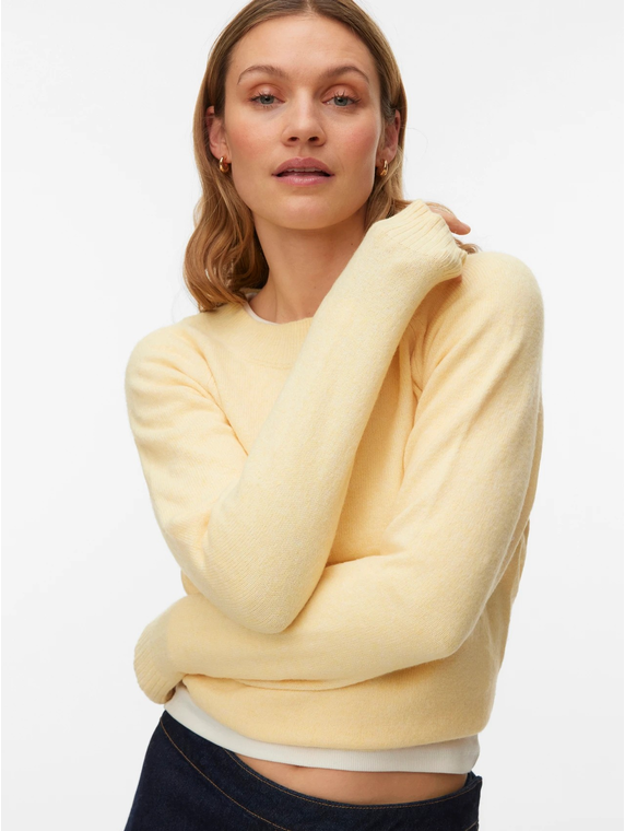 VMDOFFY LS O-NECK BLOUSE GA NOOS