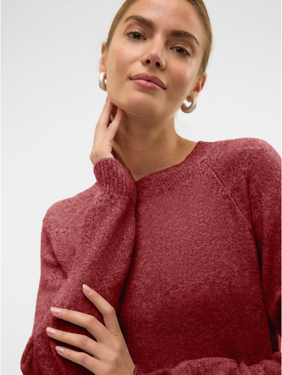 VMDOFFY LS O-NECK BLOUSE GA NOOS