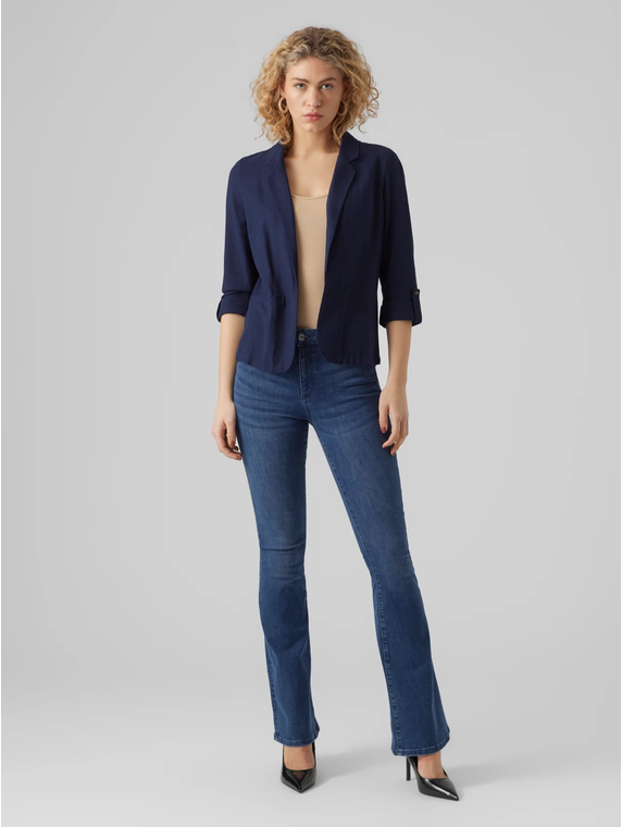 VMJESMILO 3/4 LOOSE BLAZER WVN NOOS