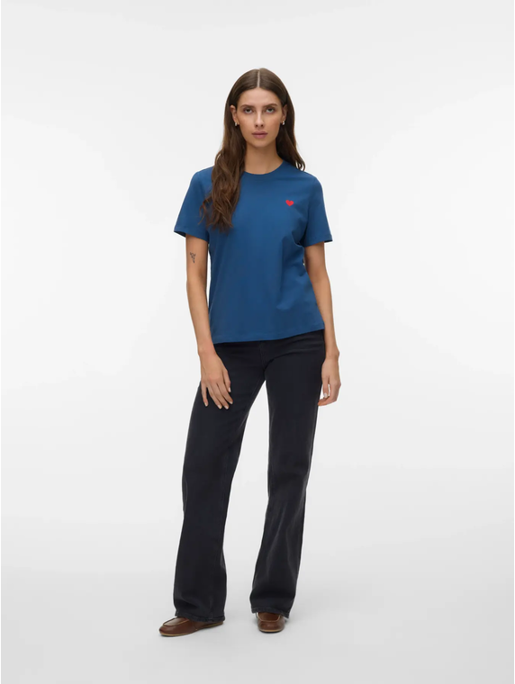 VMPAULINA SS T-SHIRT JRS NOOS