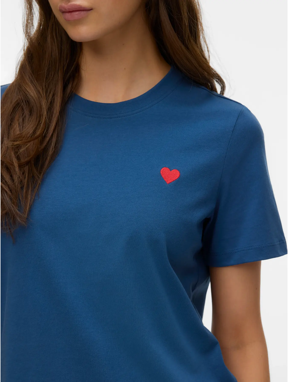 VMPAULINA SS T-SHIRT JRS NOOS