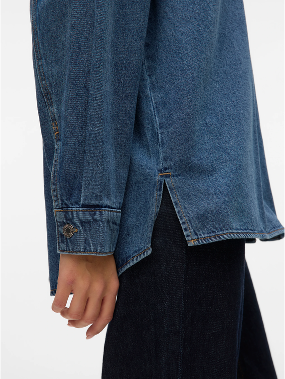 VMJENNIE LS OVERSIZE DENIM SHIRT GA NOOS
